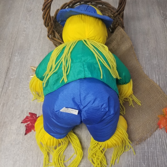 Nylon plush scarecrow (vintage) - Picture 3 of 14